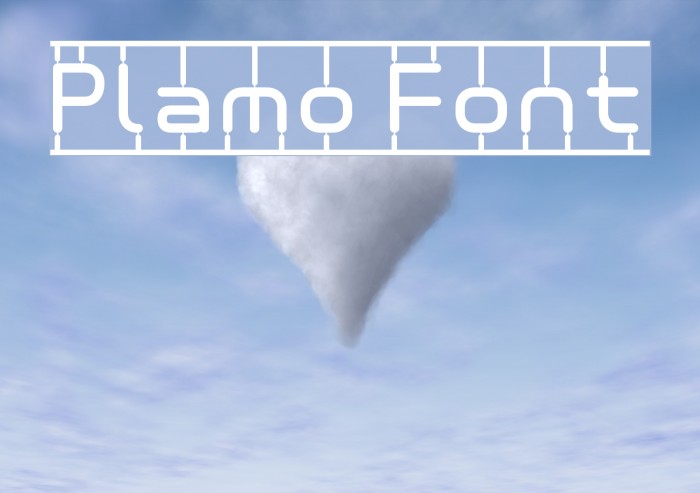 Plamo फ़ॉन्ट examples