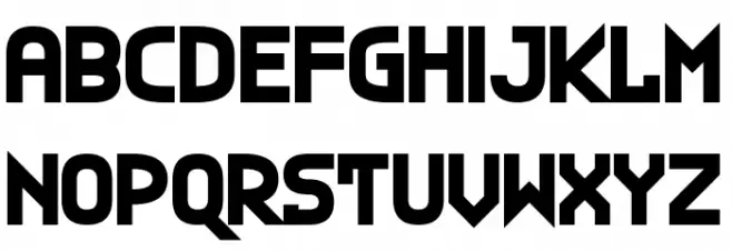 Plan G Schriftart Kleinbuchstaben