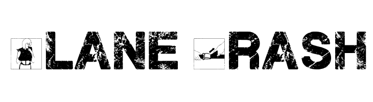 Plane Crash  font caratteri gratis