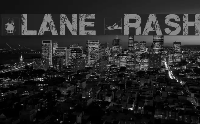 Plane Crash Font examples