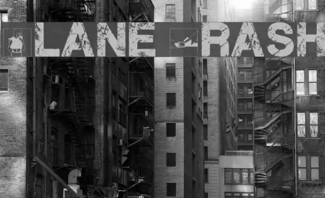 Plane Crash Font examples