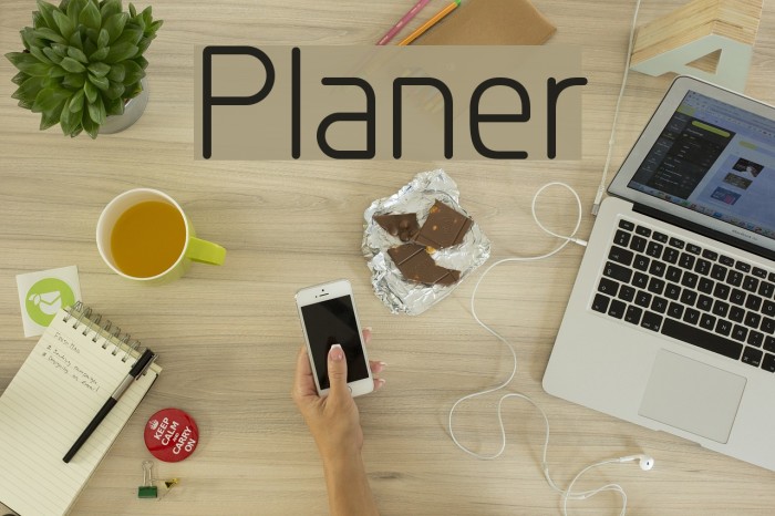 Planer Font examples