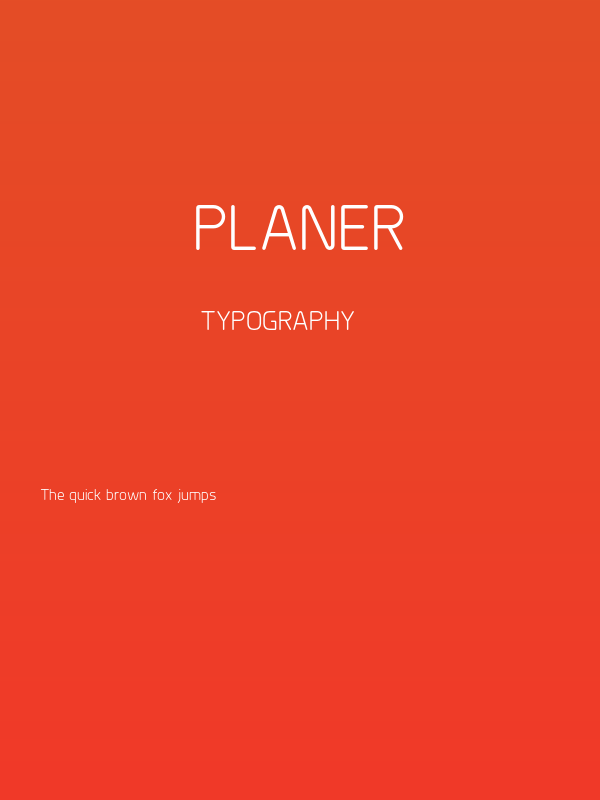Planer Poster