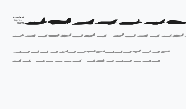 Planes-S-Modern Business Card