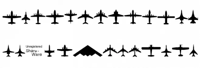 Planes-T-Modern Fonte MAIÚSCULAS