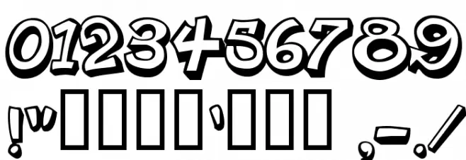 Planet Benson Font OTHER CHARS