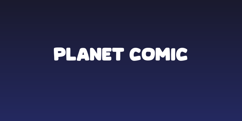 Planet Comic Social Header