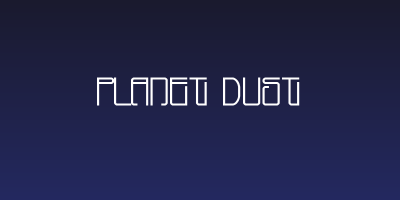 Planet Dust Social Header