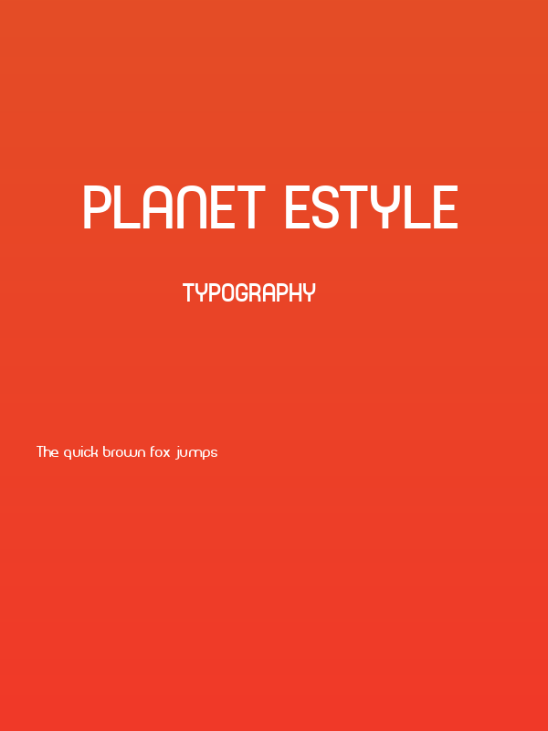 Planet Estyle Poster