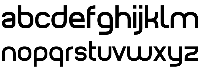 Planet Estyle Font LOWERCASE