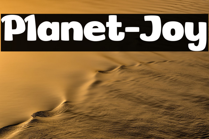 Planet-Joy Example 1