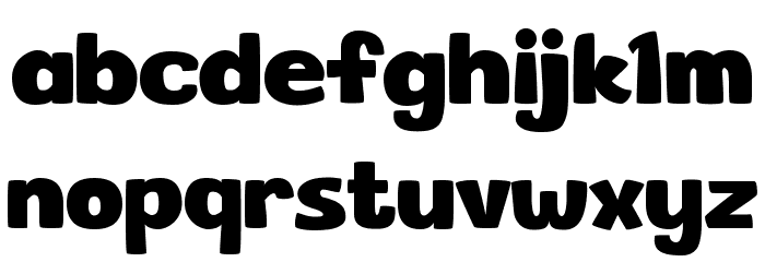 Planet-Joy Font LOWERCASE