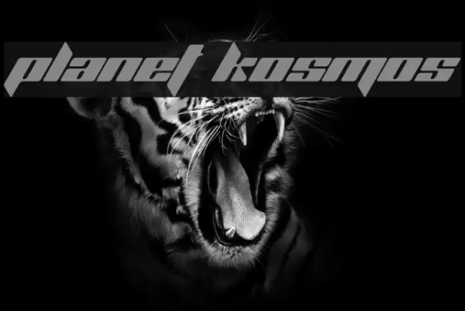 Planet Kosmos Шрифта examples