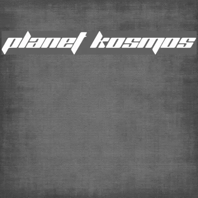 Planet Kosmos Шрифта examples