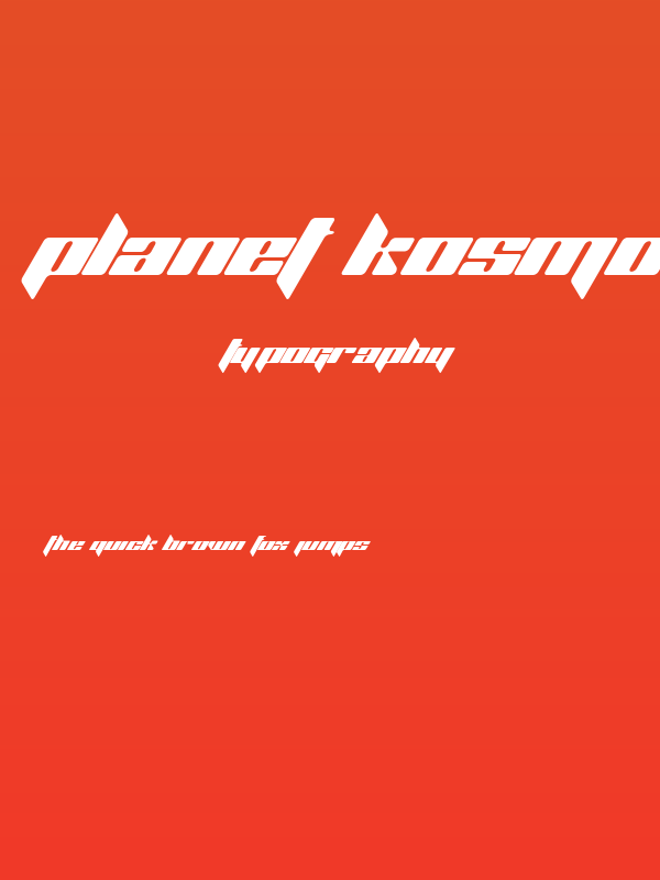 Planet Kosmos Poster