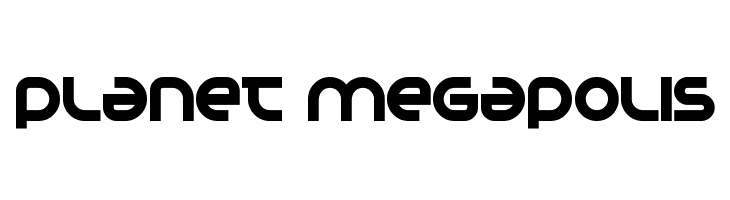 Planet Megapolis Font