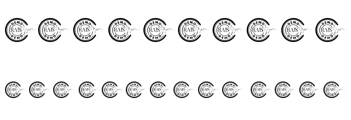 Planet Monster Demo Font Alte caractere
