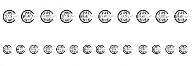 Planet Monster Demo Font Alte caractere