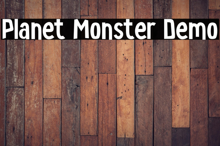 Planet Monster Demo Example 1