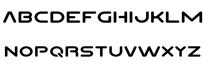 Planet N Compact Expanded Font LOWERCASE