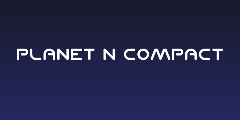 Planet N Compact Social Header