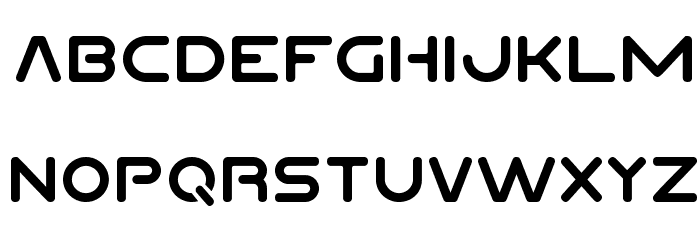 Planet N Compact Font LOWERCASE