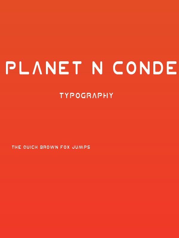 Planet N Condensed Poster