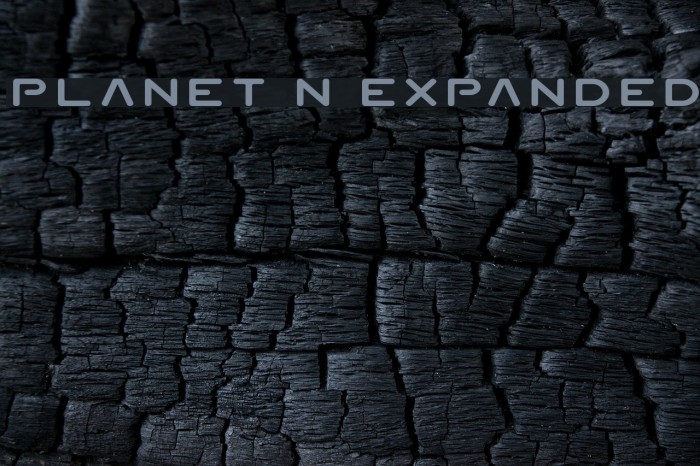 Planet N Expanded Font examples