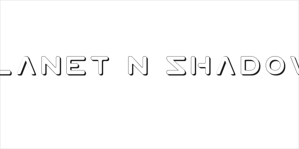 Planet N Shadow Logo