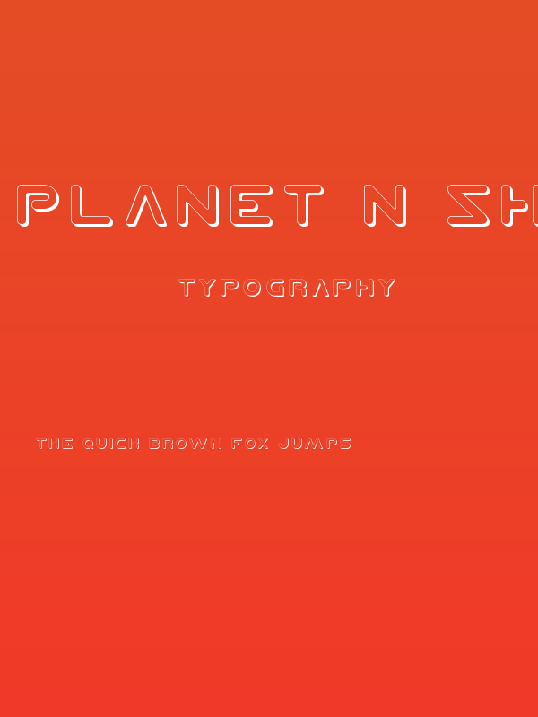 Planet N Shadow Poster