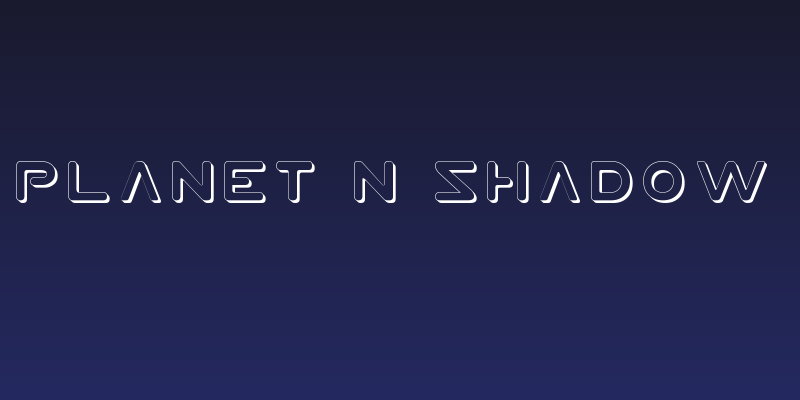 Planet N Shadow Social Header