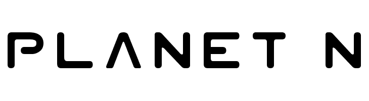 Planet N  Frei Schriftart Herunterladen