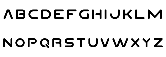 Planet N Font LOWERCASE