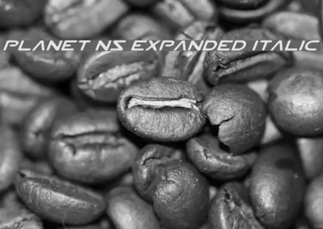 Planet NS Expanded Italic Fuentes examples