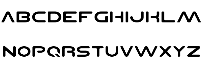 Planet NS Expanded Font LOWERCASE