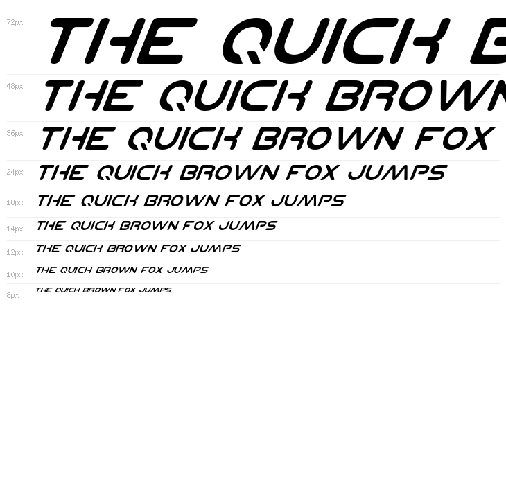 Planet NS Italic Waterfall