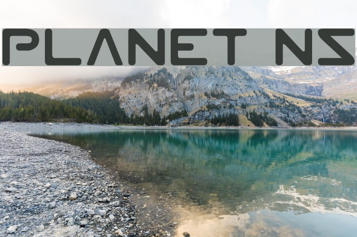 Planet NS フォント examples
