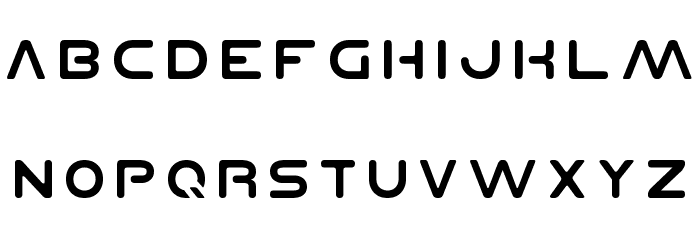 Planet N Font LOWERCASE