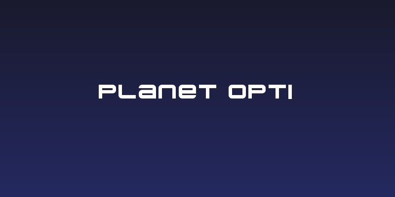 Planet Opti Social Header
