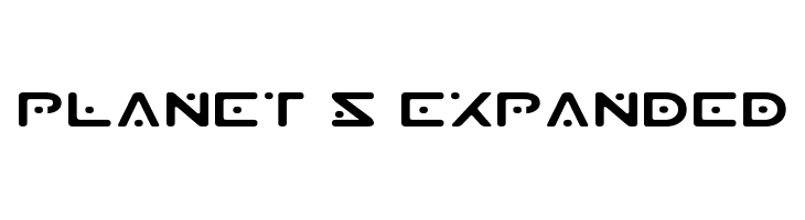 Planet S Expanded  Free Fonts Download