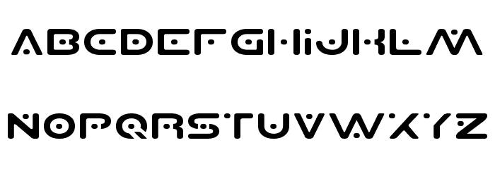 Planet S Expanded フォント 小文字
