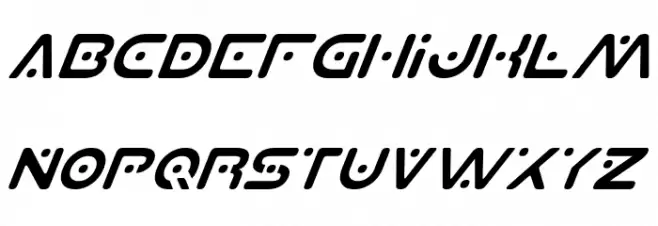 Planet S Italic Fuentes MINÚSCULAS