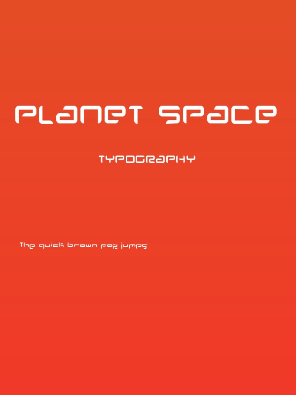 Planet Space Poster