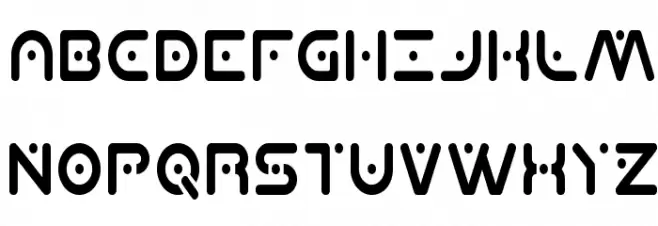 Planet X Compact Condensed Schriftart Groß