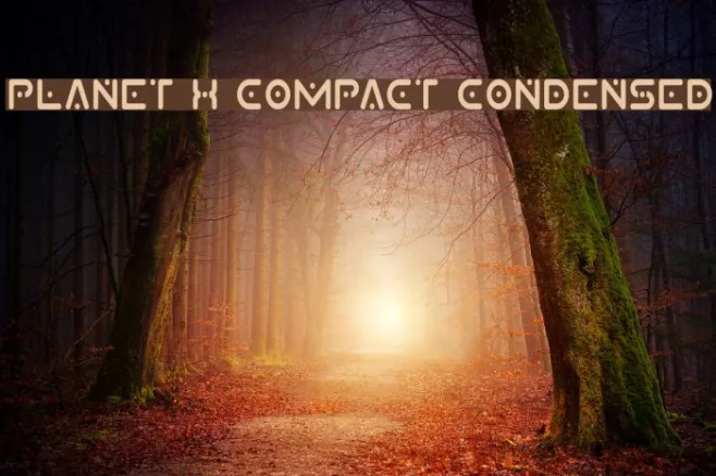 Planet X Compact Condensed Example 3
