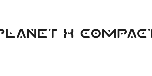 Planet X Compact Logo