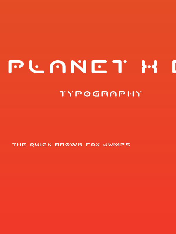 Planet X Expanded Poster