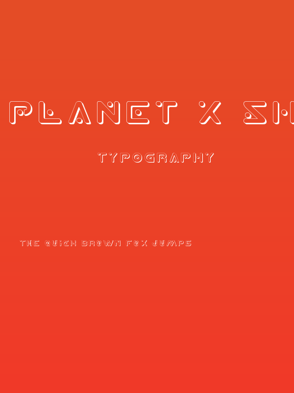 Planet X Shadow Poster
