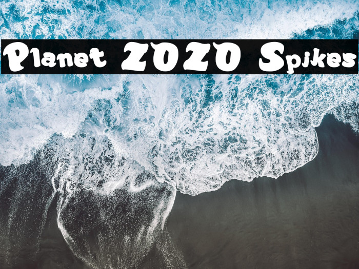 Planet ZOZO Spikes Example 1
