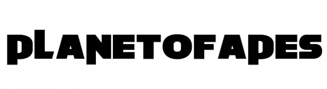 Planet of Apes  font caratteri gratis